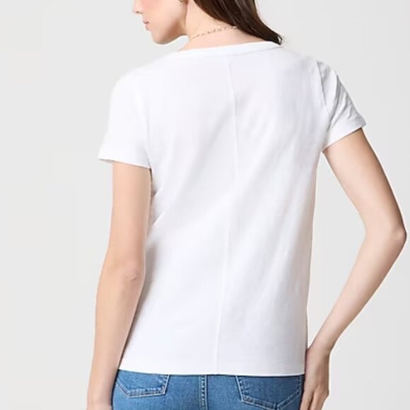 J. Crew Short-sleeve girlfriend crewneck tee Size 3X - Picture 2 of 12